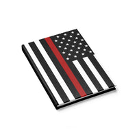 Firefighter Thin Red Line Journal - Ruled Line - firestationstore.com