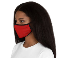 Fitted Polyester Fabric Face Mask