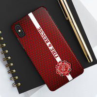 Firefighter Mesh Printed Case Mate Tough Phone Cases - firestationstore.com