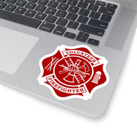 IAFF Maltese Cross Stickers - firestationstore.com - Paper products