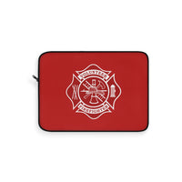 Volunteer Firefighter Maltese Cross Laptop Sleeve - firestationstore.com