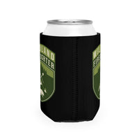 Wildland Firefighter Patch Can Koozie Sleeve