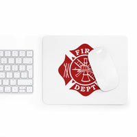 Firefighter Maltese Cross Mousepad - firestationstore.com