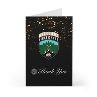 Wildland Firefighter Thank You Greeting Cards (7 pcs)