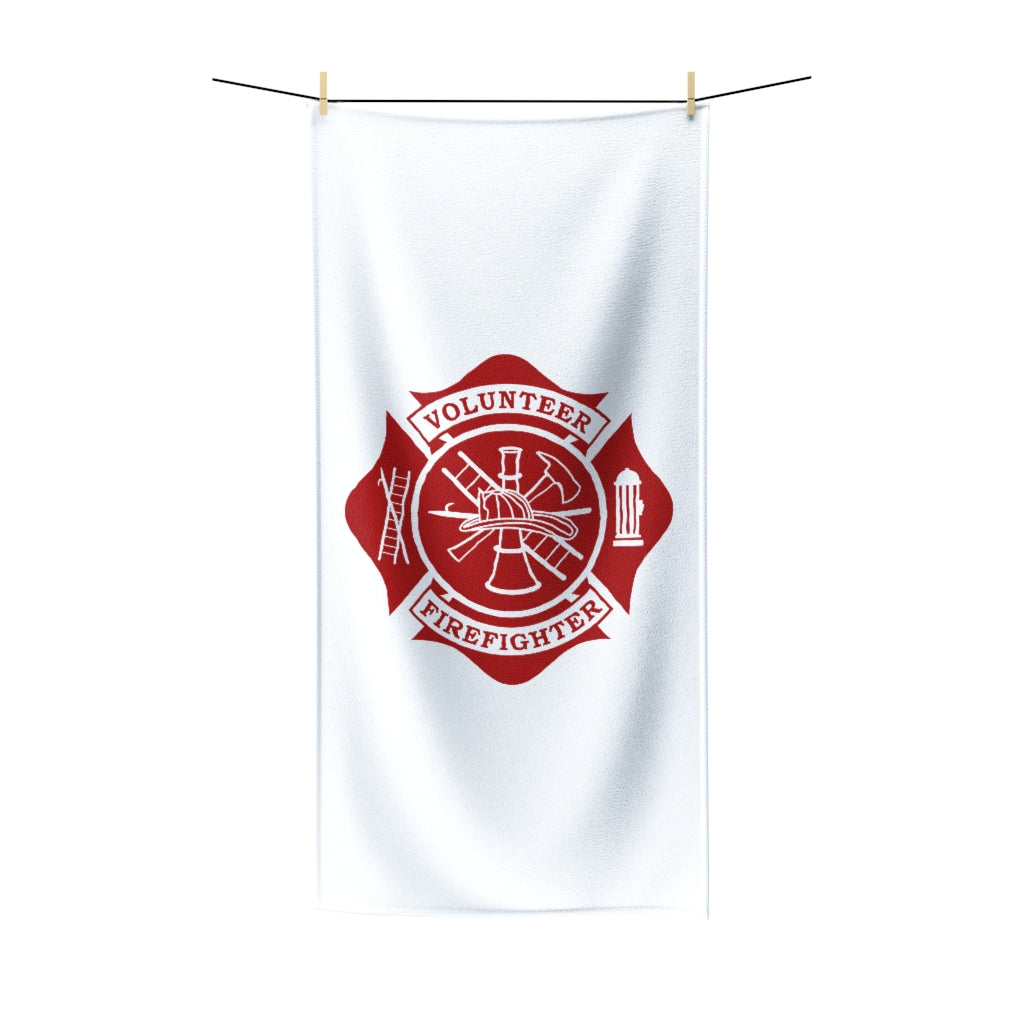 Volunteer Firefighter Firefighter Maltese Polycotton Towel - firestationstore.com - Home Decor