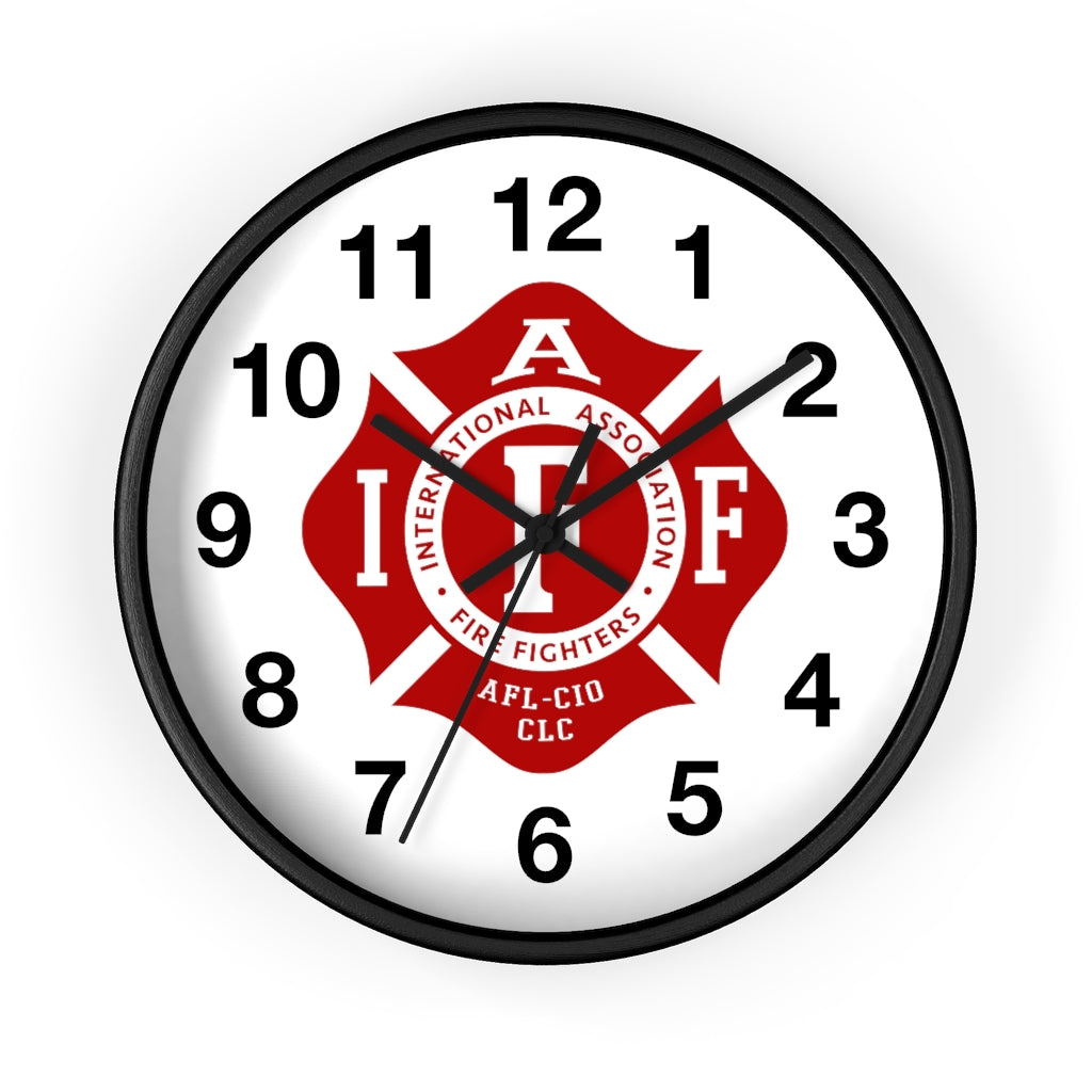 IAFF Maltese Cross Wall clock