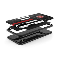 Firefighter Diamond Plate and  Thin Red Line Tough Phone Cases