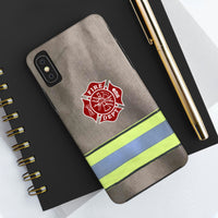 Firefighter Jacket Tough Phone Cases
