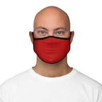 Fitted Polyester Fabric Face Mask