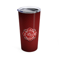 Firefighter Mesh Design Tumbler 20oz - firestationstore.com