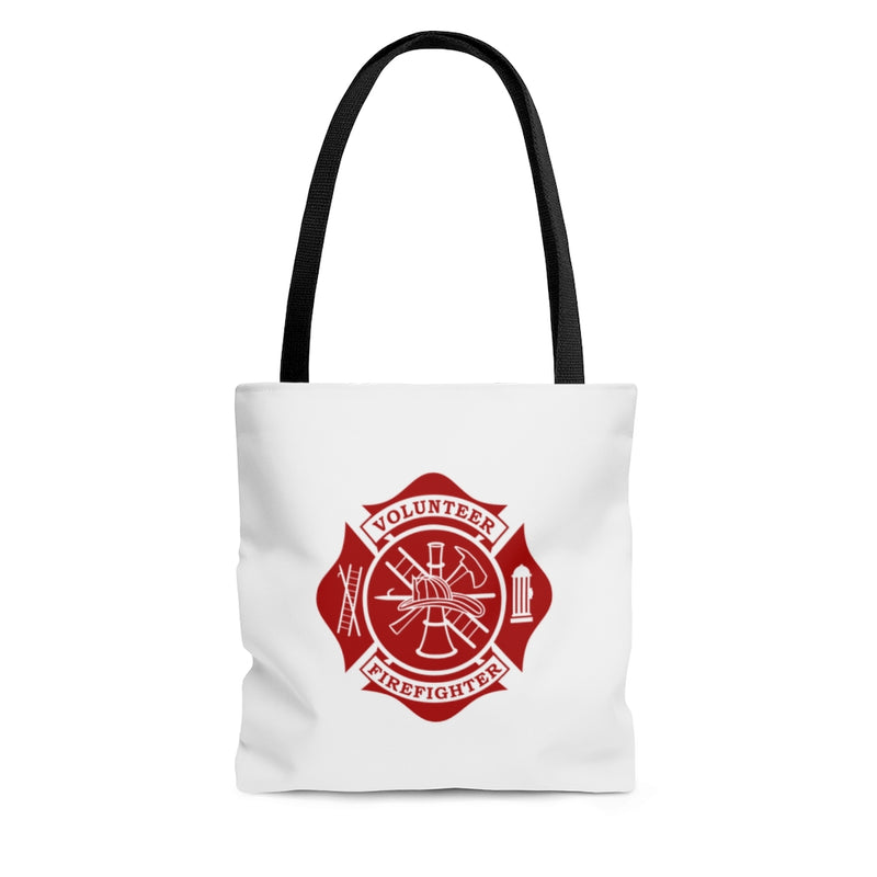 Volunteer Firefighter Maltese Cross Tote Bag - firestationstore.com - Bags