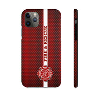 Firefighter Mesh Printed Case Mate Tough Phone Cases - firestationstore.com