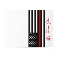 IAFF Thin Red Line Thank You Greeting Cards (7 pcs)