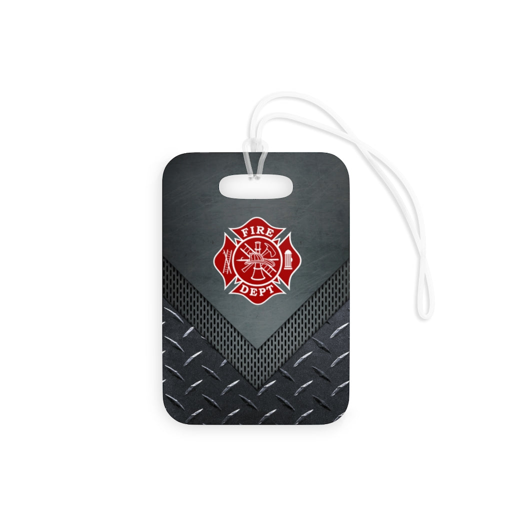 Firefighter Luggage Bag Tag