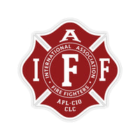 IAFF Maltese Cross Stickers - firestationstore.com - Paper products