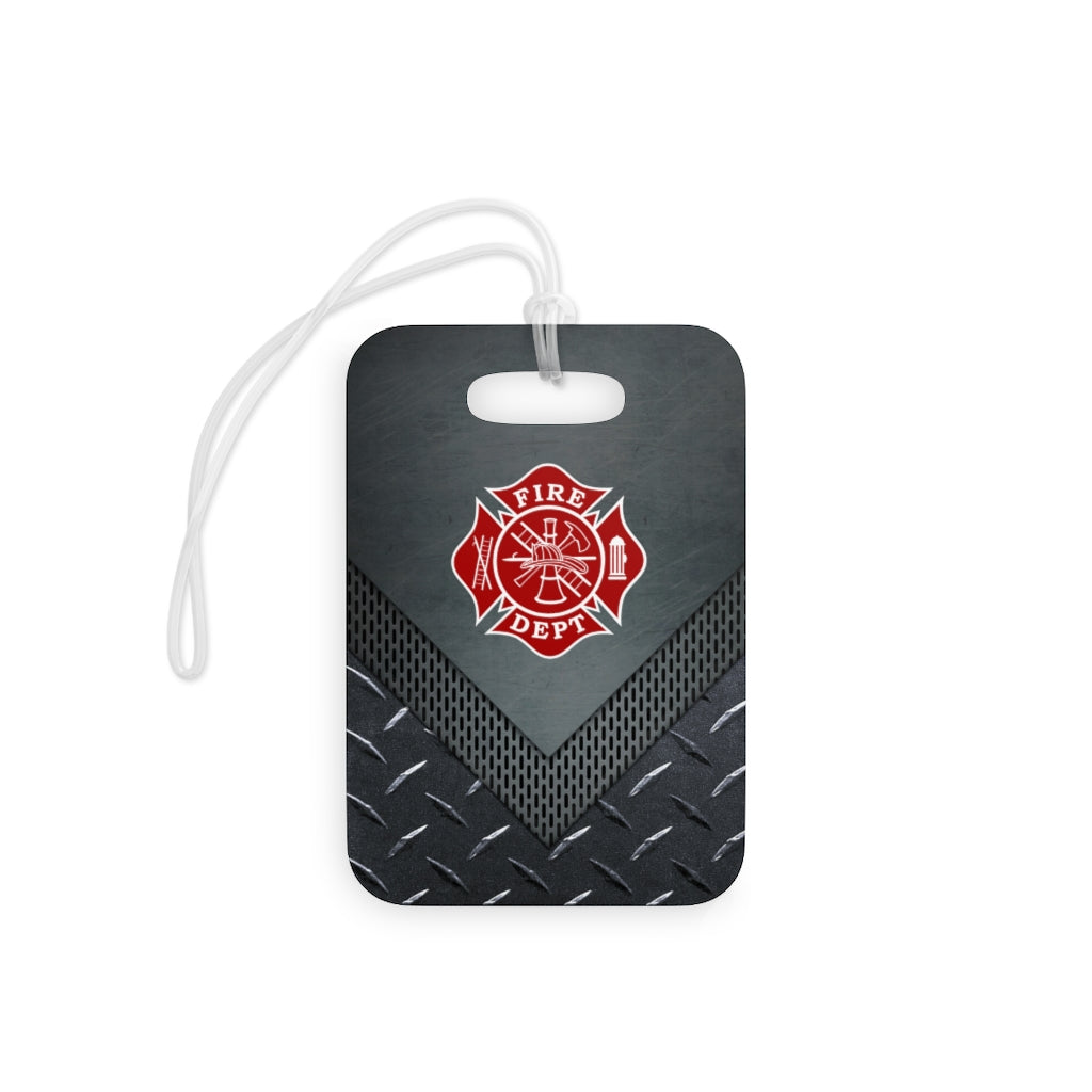 Firefighter Luggage Bag Tag