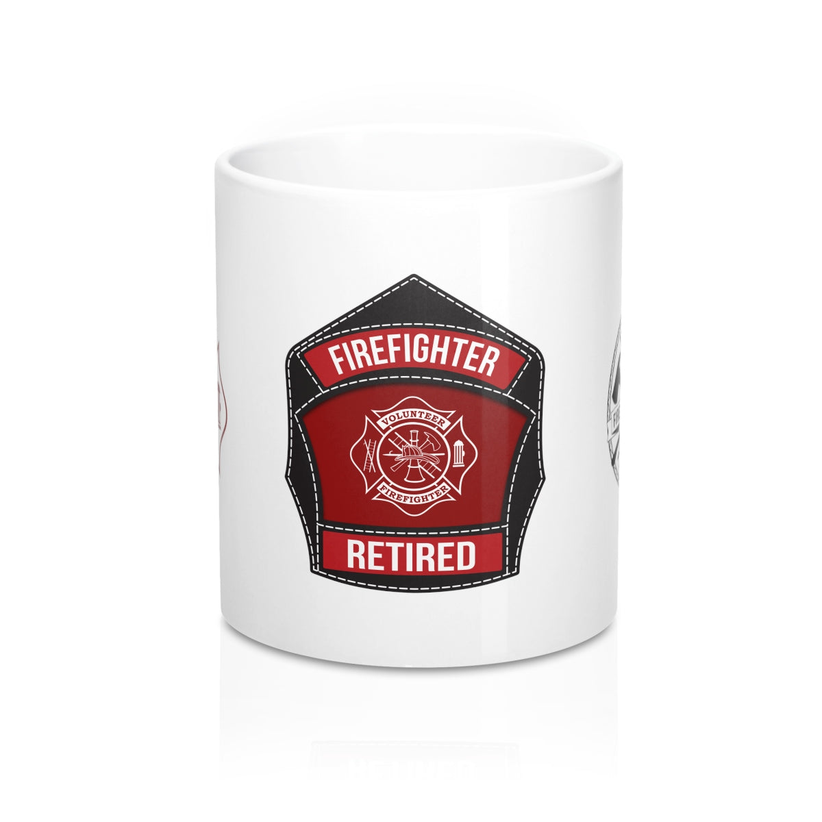Volunteer Firefighter Retired Mug 11oz - firestationstore.com