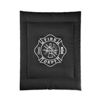 Firefighter Maltese Cross Comforter