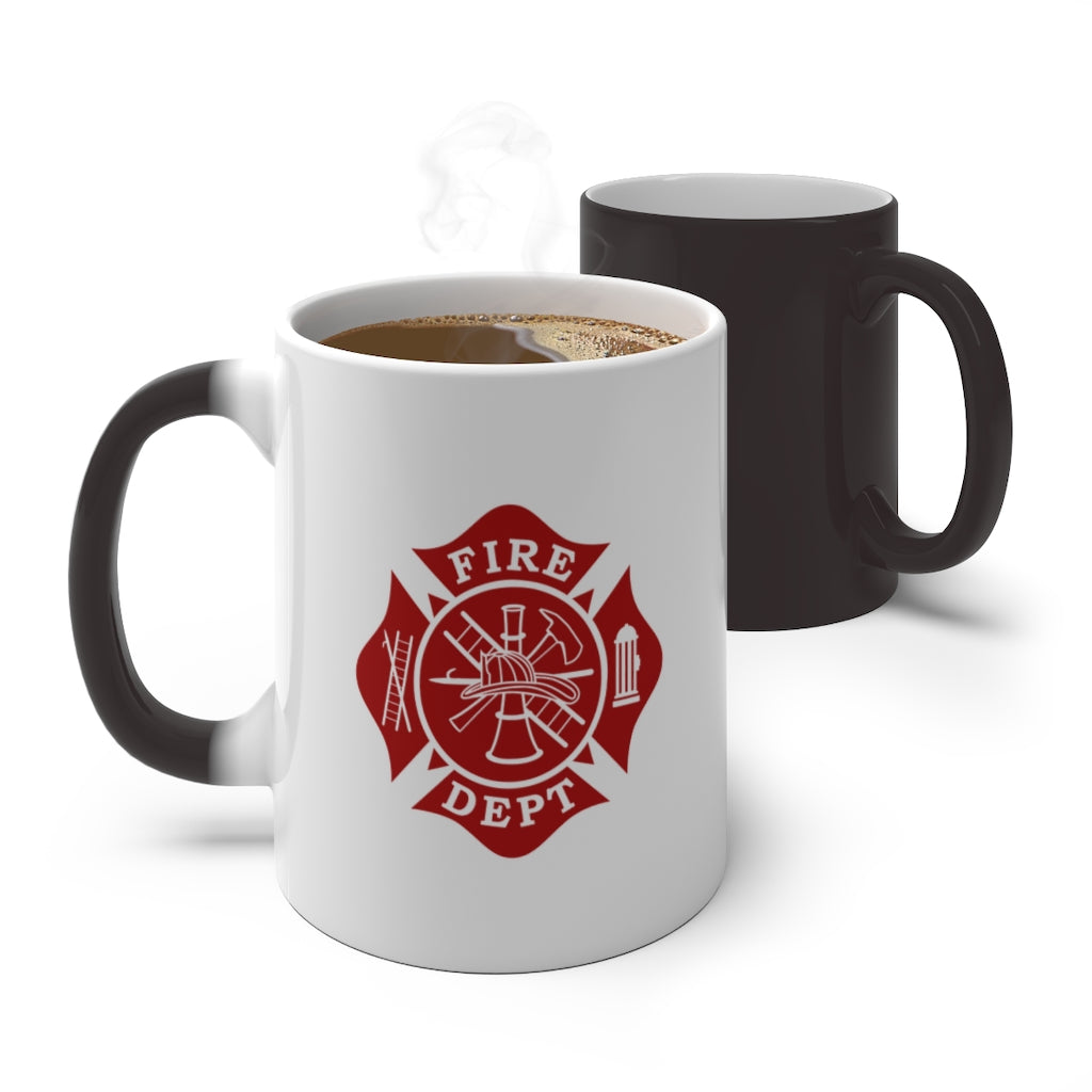 Firefighter Color Changing Mug - firestationstore.com