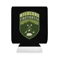 Wildland Firefighter Patch Can Koozie Sleeve