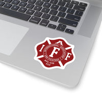 IAFF Maltese Cross Stickers - firestationstore.com - Paper products