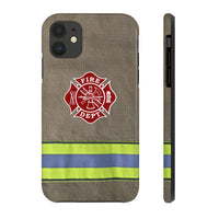 Firefighter Jacket v2 Tough Phone Cases