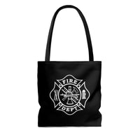 Firefighter Maltese Cross Tote Bag - firestationstore.com