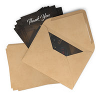 Firefighter Helmet & Jacket Thank You Greeting Cards (7 pcs)