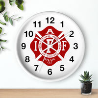 IAFF Maltese Cross Wall clock