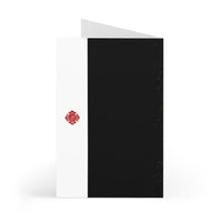 Firefighter Thin Red Line Thank You Greeting Cards (7 pcs)