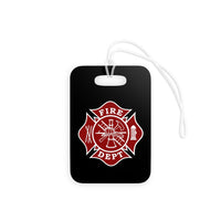 Firefighter Maltese Cross Luggage Tag - firestationstore.com