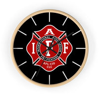 IAFF Maltese Cross Wall clock