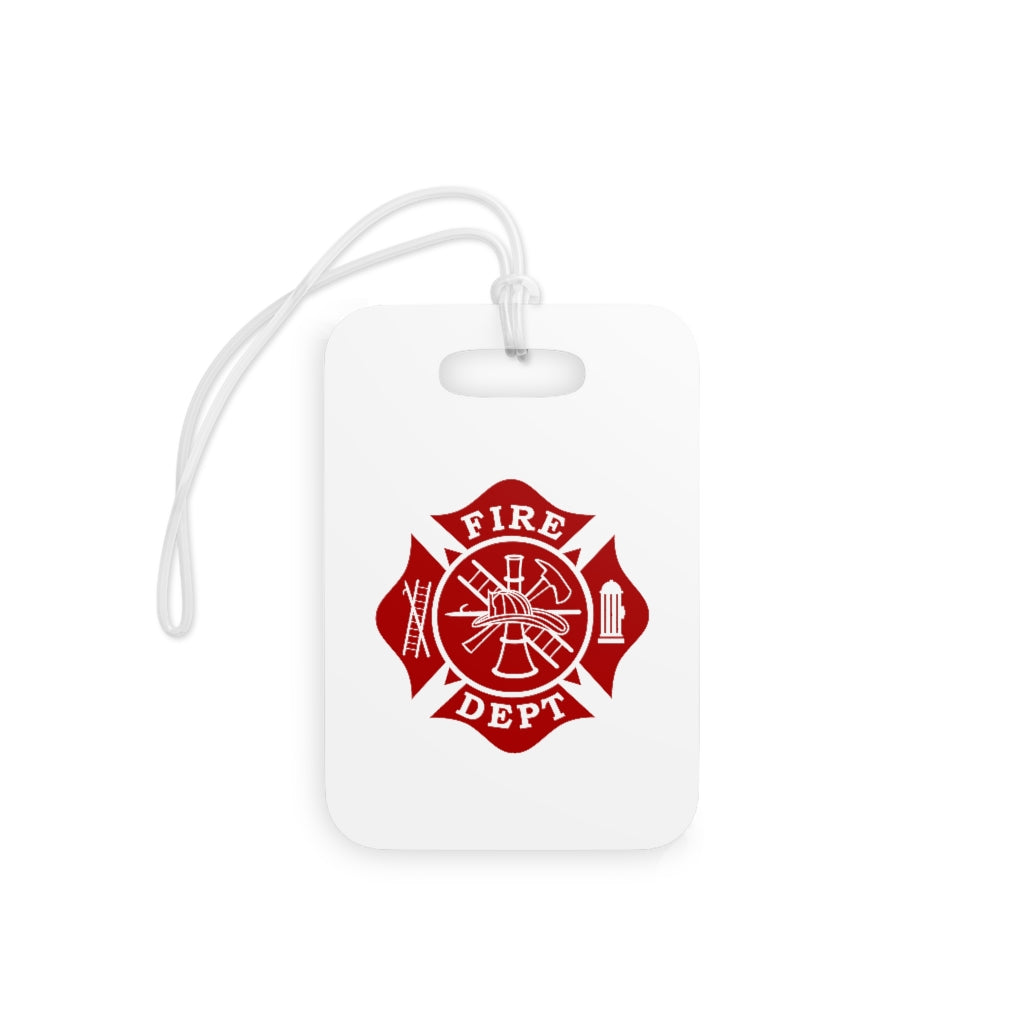 Firefighter Maltese Cross Bag Tag - firestationstore.com
