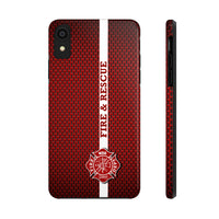 Firefighter Mesh Printed Case Mate Tough Phone Cases - firestationstore.com