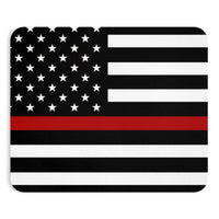 Firefighter Thin Red Line Mousepad