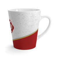 IAFF Maltese Cross with Red & Gold Latte Mug