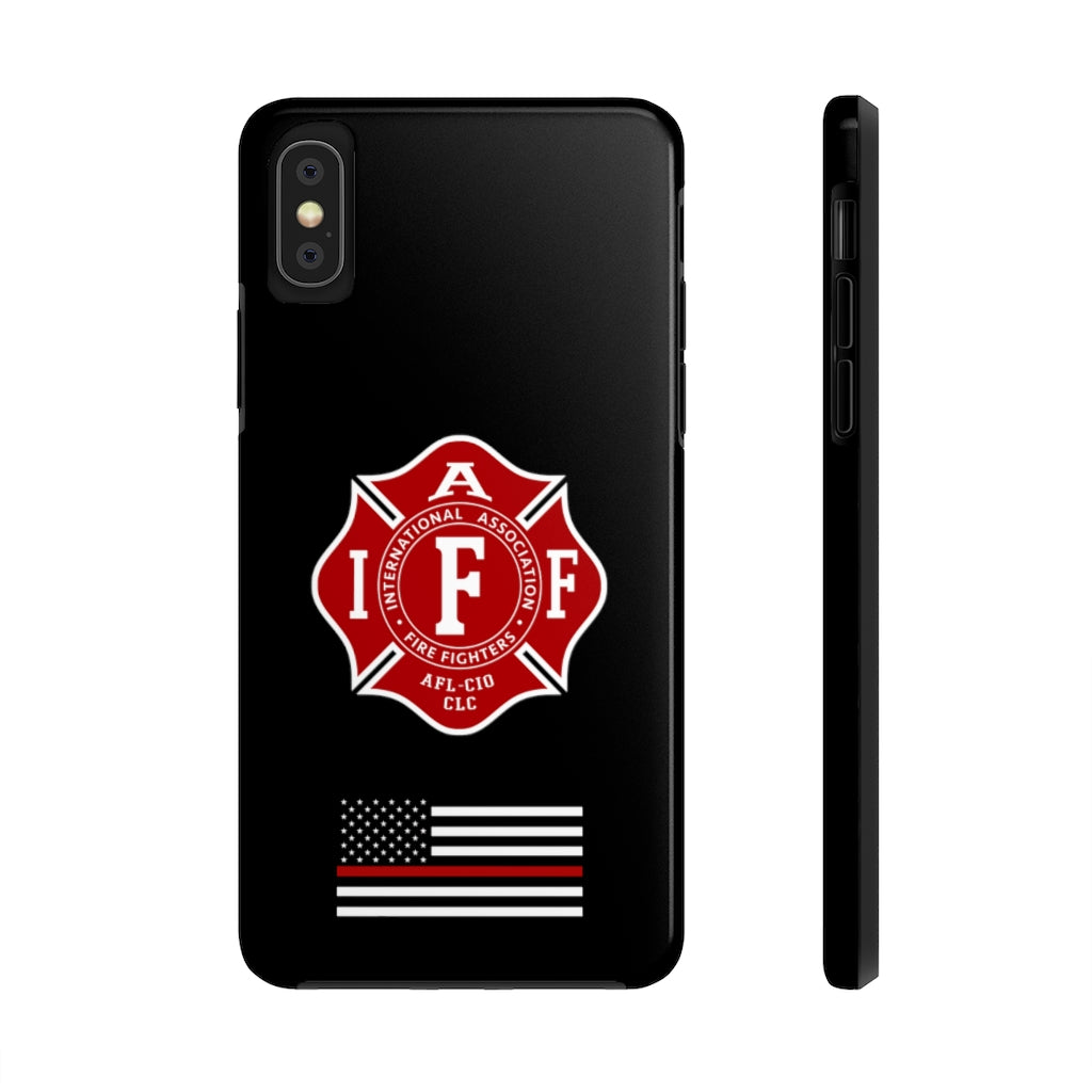 IAFF Maltese Cross & Thin Red Line Tough Phone Cases