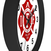 IAFF Maltese Cross Wall clock