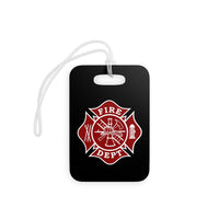 Firefighter Maltese Cross Luggage Tag - firestationstore.com