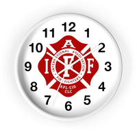 IAFF Maltese Cross Wall clock