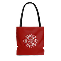 Firefighter Thin Red Line Tote Bag - firestationstore.com