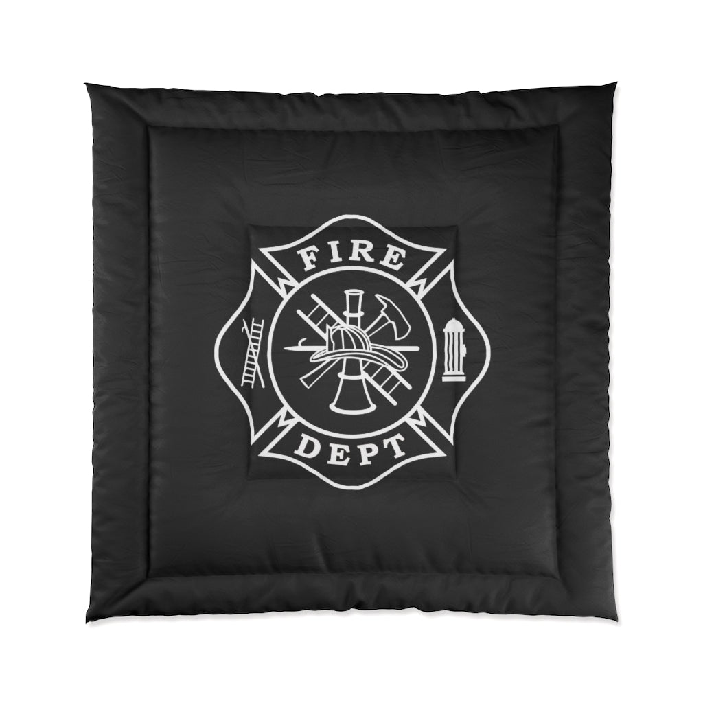 Firefighter Maltese Cross Comforter