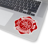 IAFF Maltese Cross Stickers - firestationstore.com - Paper products