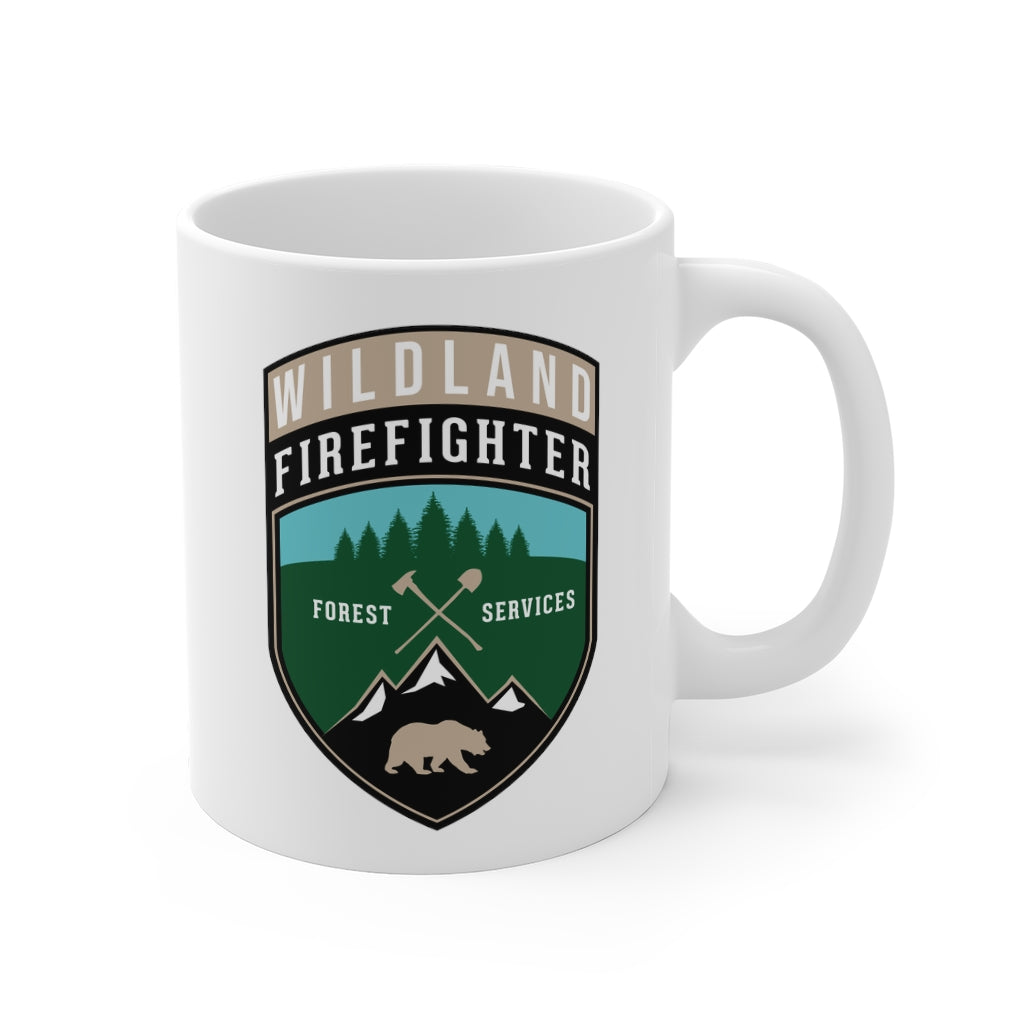Wildland Firefighter Patch Mug