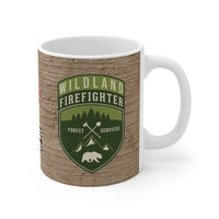 Wildland Firefighter Patch  Mug