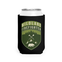 Wildland Firefighter Patch Can Koozie Sleeve