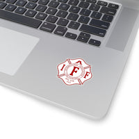 IAFF Shape Cut Stickers