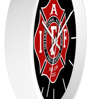 IAFF Maltese Cross Wall clock