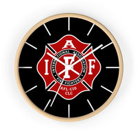 IAFF Maltese Cross Wall clock