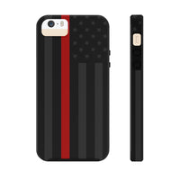 Firefighter Thin Red Line Tough Cases